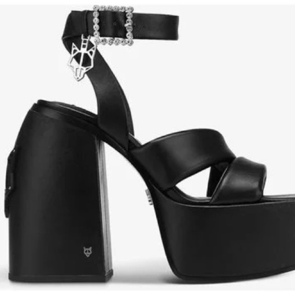 Naked Wolfe Jingle Embellished Platform